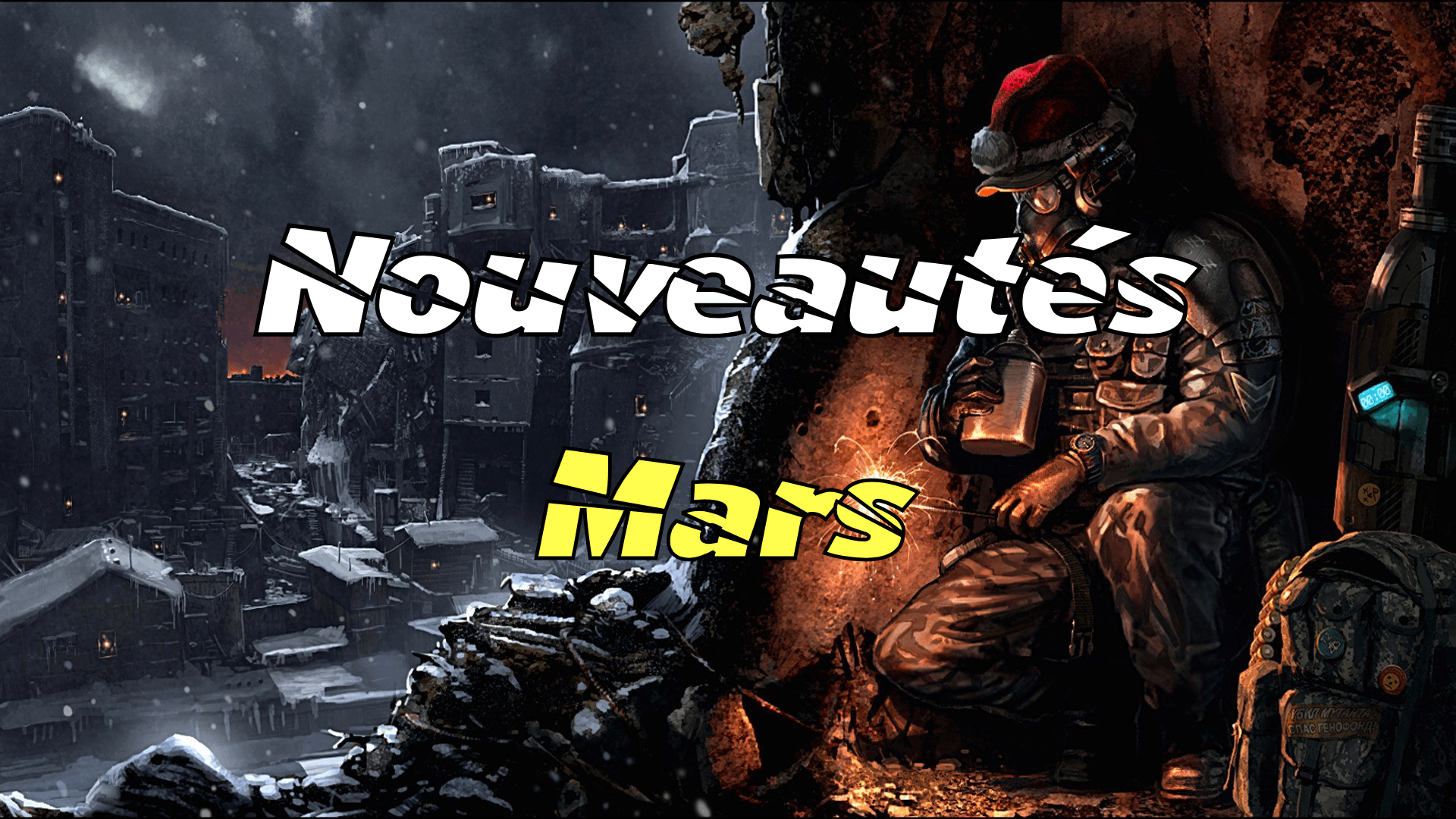 Nouveautés du mois de Mars